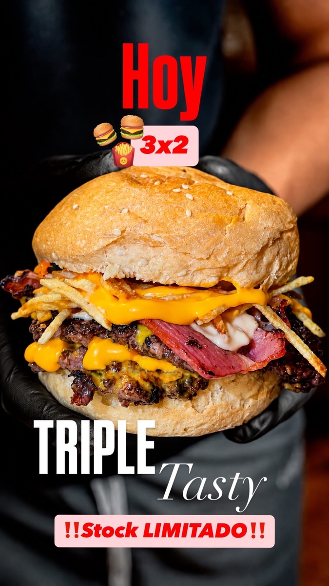3x2 TRIPLE TASTY🍔🍟