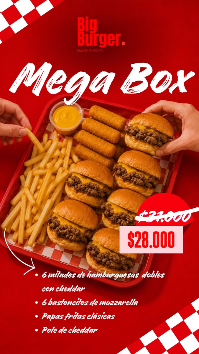 MEGA BOX descuento hasta las ‼️21.30‼️