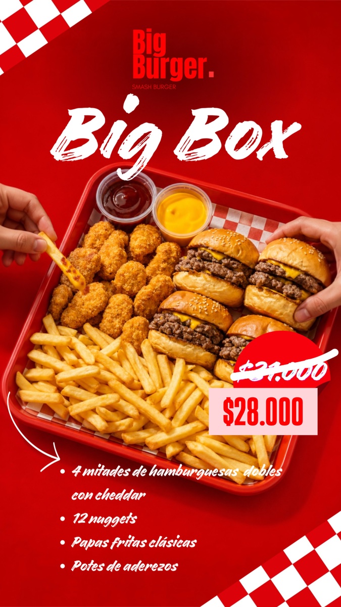 BIG BOX descuento hasta las ‼️21.30‼️