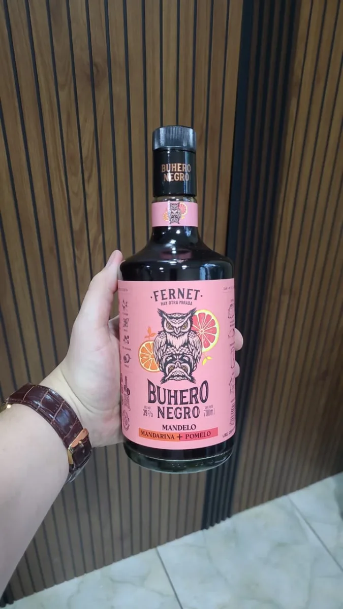 Fernet Buhero Negro Mandelo 750ml