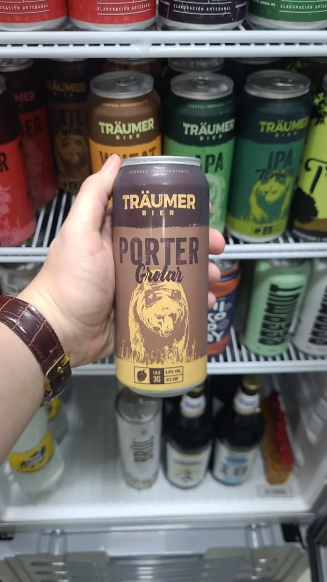 Cerveza Träumer Porter Grolar 473ml