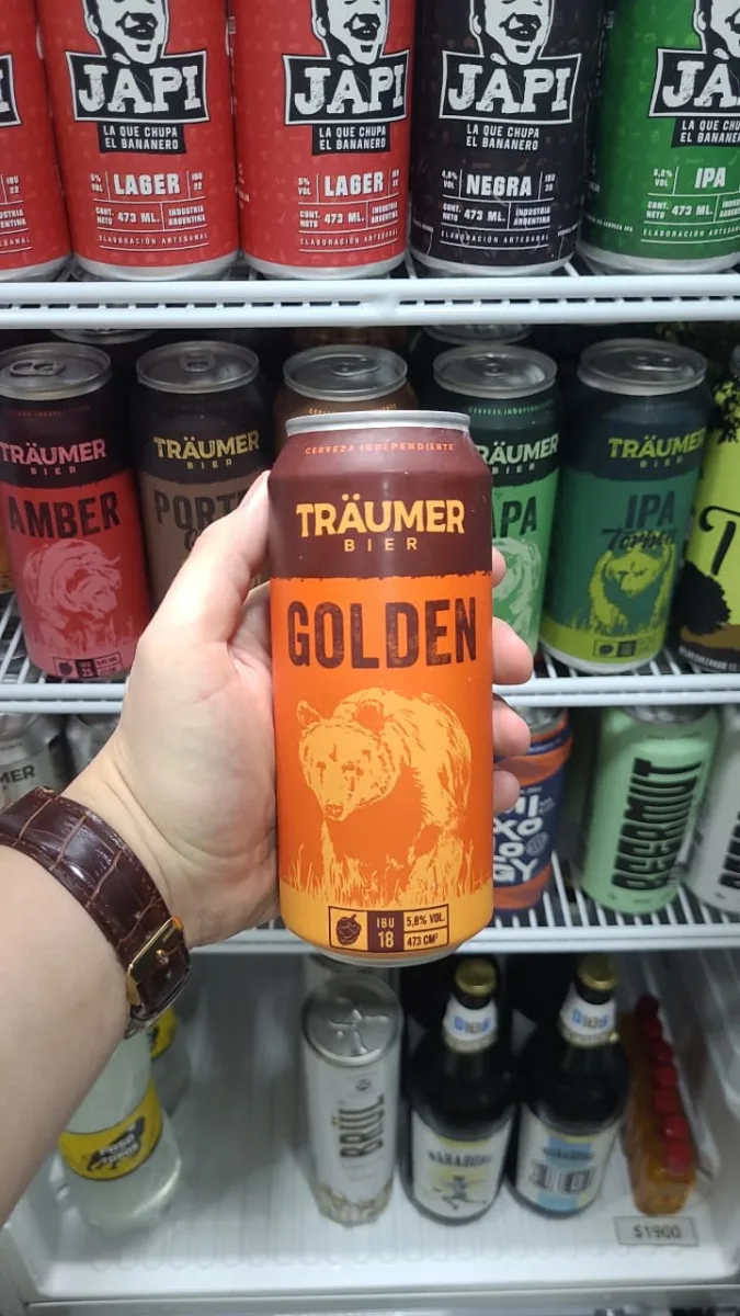 Cerveza Träumer Golden Leven 473ml