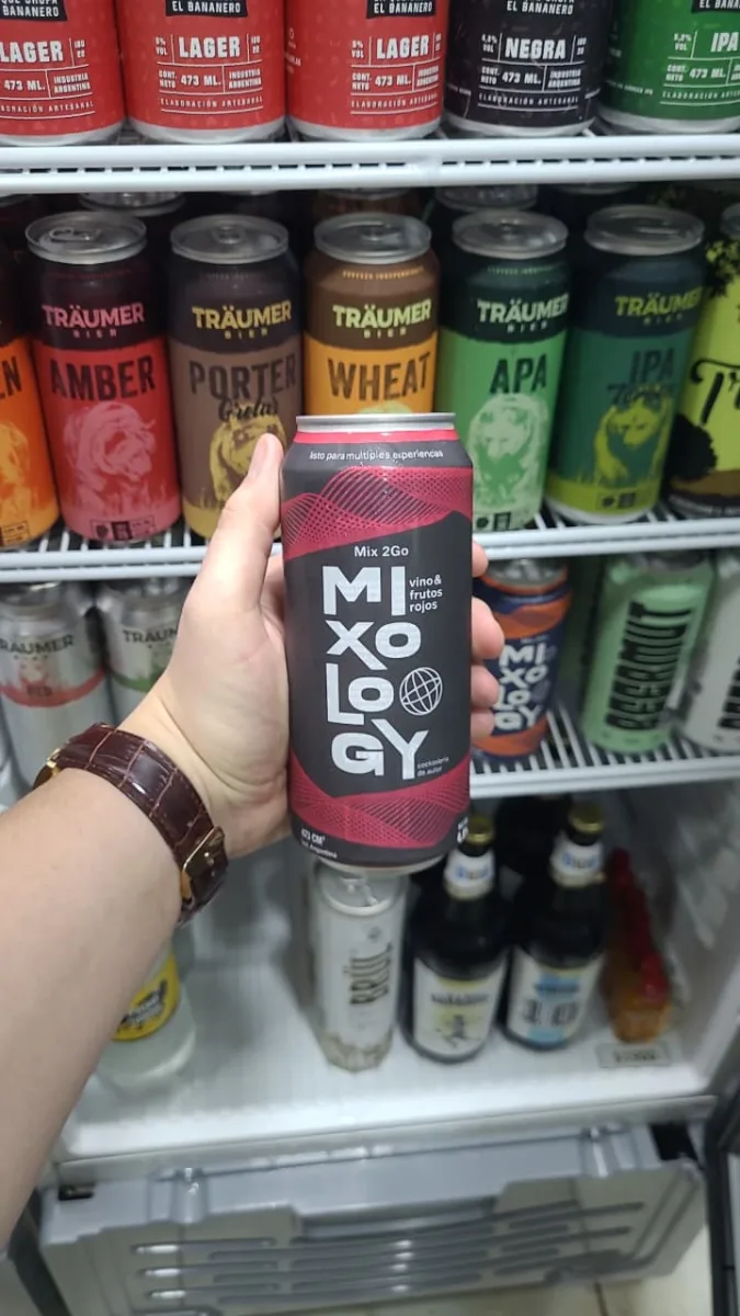 Mixology Vino & Frutos Rojos 473ml