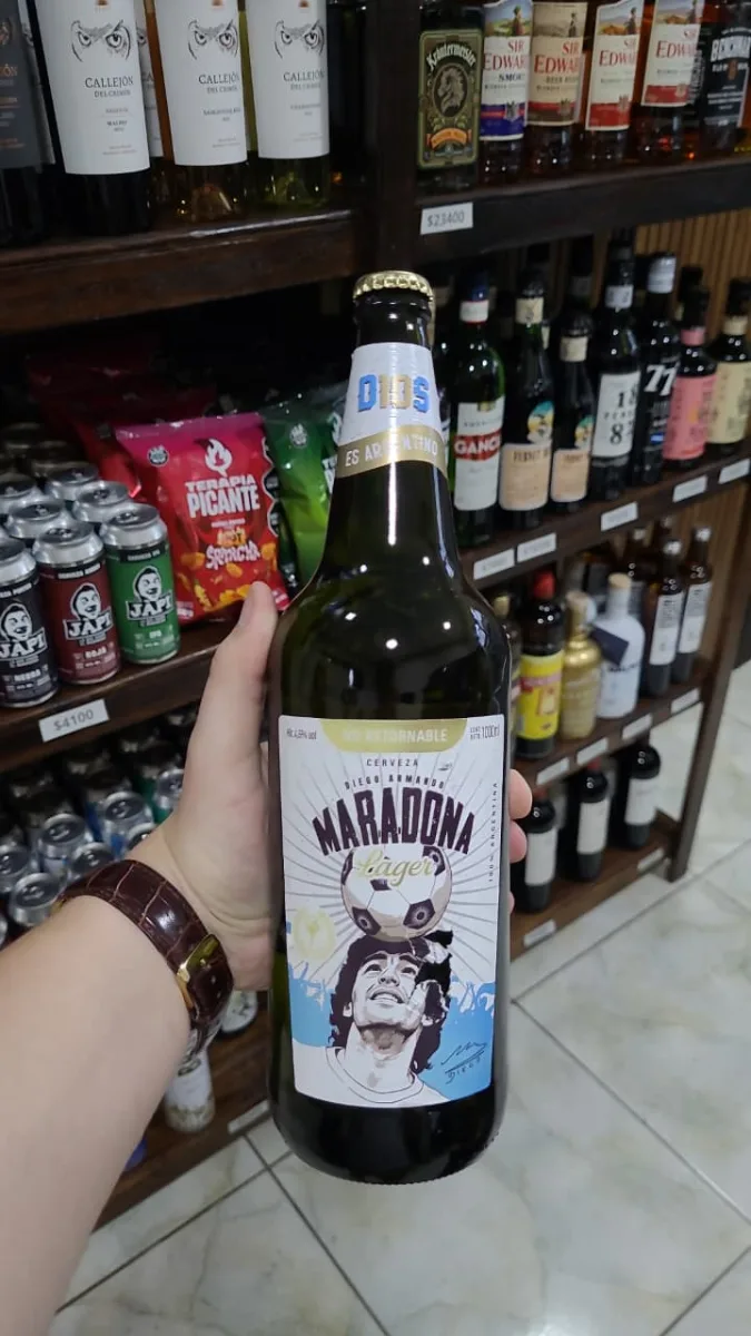 Cerveza Maradona Lager 1Lt