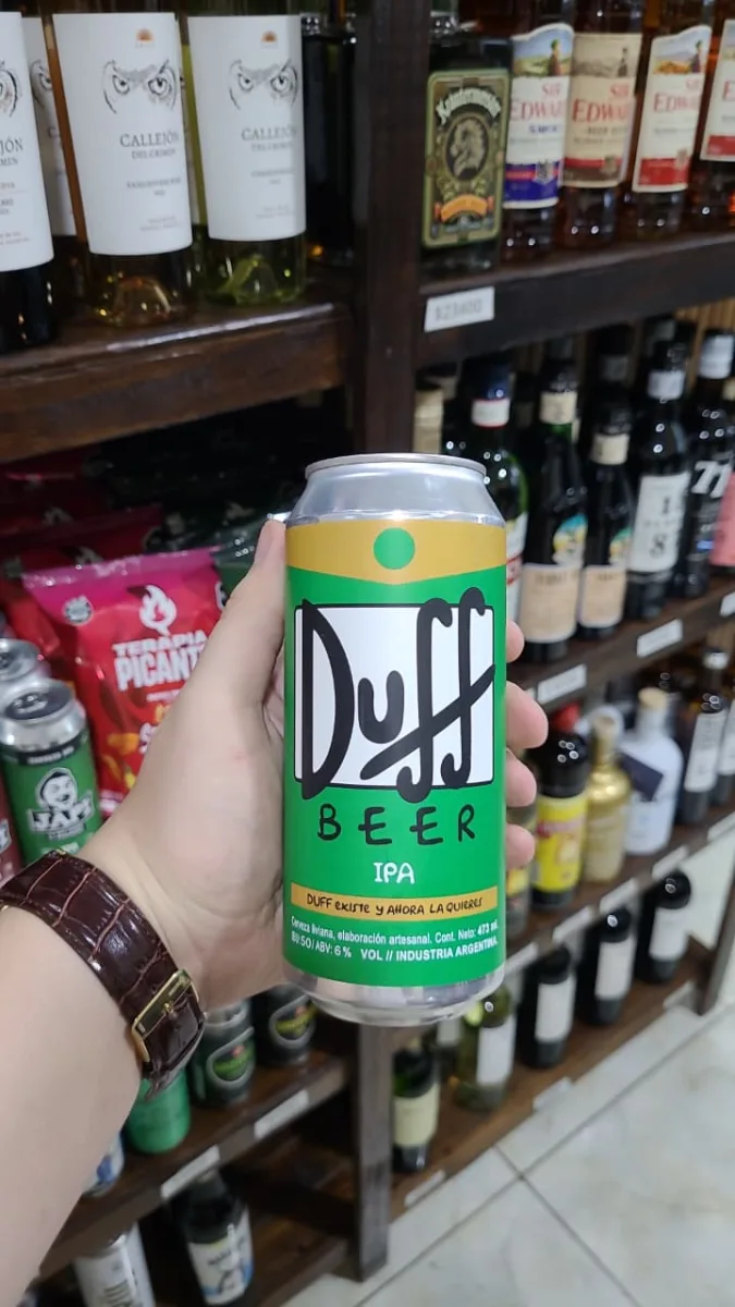Cerveza Duff IPA 473cc