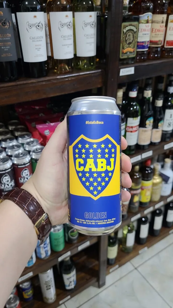 Cerveza Fútbol Boca 473cc