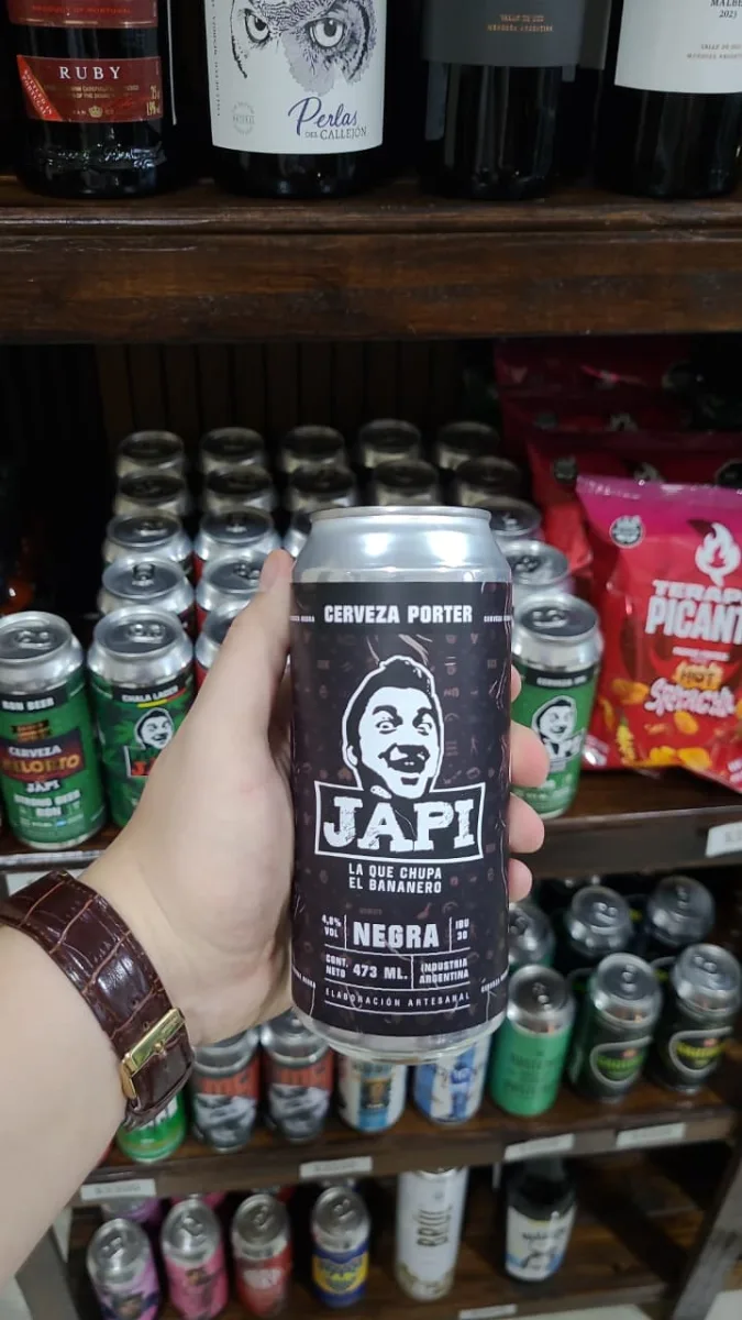 Cerveza JAPI Negra 473cc