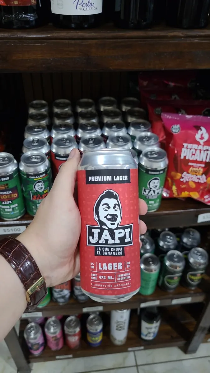 Cerveza JAPI Lager 473cc